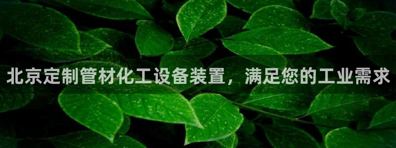 新城平台公司：北京定制管材化工设备装置，满足您的工