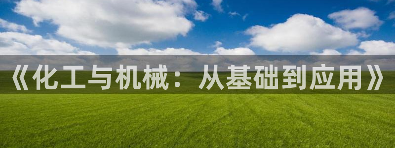 新城平台线路登录不上去怎么办呢：《化工与机械：从基